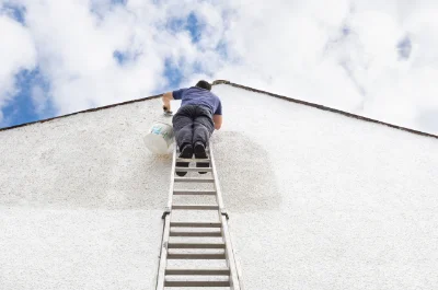 Peinture extérieure à Grézieu-le-Marché — façades et ravalement